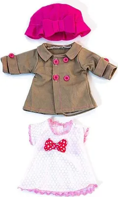Image de Ensemble de vêtements pour temps tempéré pour poupées filles de 32 cm
