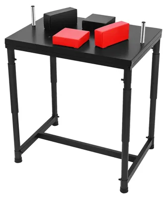 Productafbeelding van Armworsteltafel, Robuuste constructie, Eenvoudige montage, Zwart