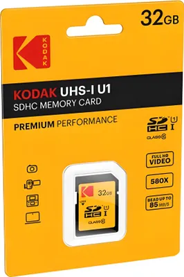 Obrázek produktu pro Kodak SD 32GB UHS-I U1 V10 Premium