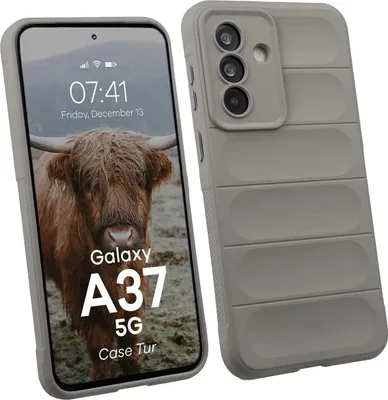 Produktbild von Robuste Handyhülle für Galaxy A37 5G, Bizon Case Tur, Hellgrau