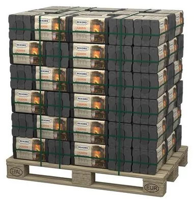 Produktbild von Rekord Braunkohle Kamin-Briketts 900 kg