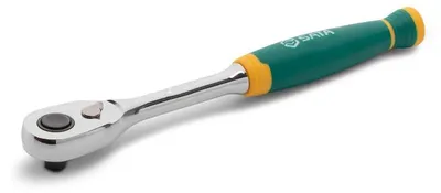 Obrázok produktu pre SATA 1/4" obojstranná račňa s pohodlnou rukoväťou, 72 zubov (obojstranná račňa)