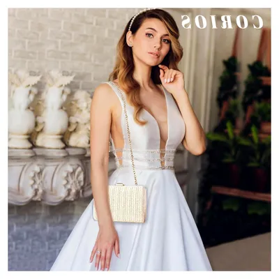 Produktbild von Damen Strohtasche Abendtasch Frauen Gewebte Tasche Hochzeit Brautbörse Elegante Clutch Tasche Klein Tasche Formale Handtasche Schultertasche Umhängetasche Weiß
