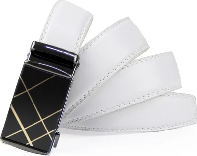 Produktbild von Glamexx24 Gürtel Herren, Anzug Business Kleidung Gürtel, Automatikschließe Ratsche Ledergürtel, Breit 35mm für Männer