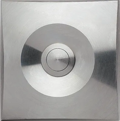 Produktbild von GROTHE Etagenplatte 82x82mm Edelstahl ETA S 200