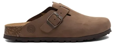 Produktbild von Dr. Brinkmann Nerpio Clogs Weiches Nubukleder, Gepolstertes Fußbett, Mit Markenlogo auf der Seite