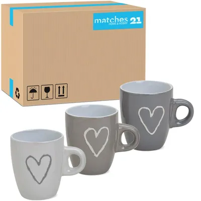 Immagine prodotto di Set di 72 tazze da espresso in Vetroceramica moderna beige bianco grigio 50 ml