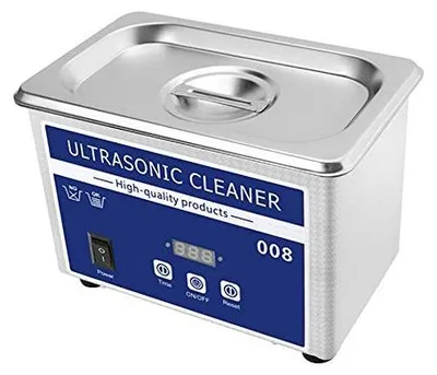 Ultraschallreiniger 800 ml, Edelstahl, digitaler Timer, 40 kHz