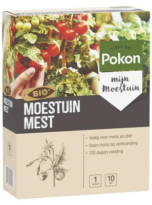 Productafbeelding van Pokon  Moestuin Mest 1KG - 10m2
