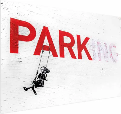 Produktbild von Posterpapier Poster - Park-ing 60x40 cm Streetart i-C-0142-ao-a