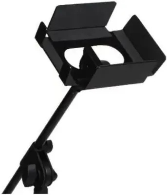 Productafbeelding van Mixer Mount Bracket - PA Beugel - PA Systeem Bevestigen - Speciaal Ontwikkeld - 18.8 x 13.4 cm - Zwart