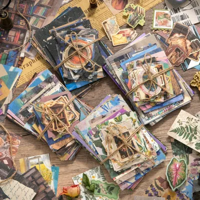 Immagine prodotto di Set di carta vintage per scrapbooking