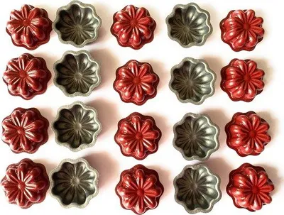 Produktbild von Famanu Mini-Backform 20 Stück mit Antihaftbeschichtung - ideal für Partys