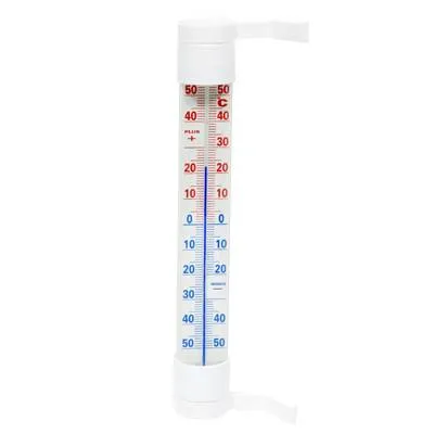 Obrázok produktu pre Teplomer okenný plastový 28,5 cm rúrkový