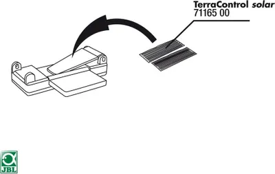 Produktbild von JBL TerraControl Solar Klebepad *