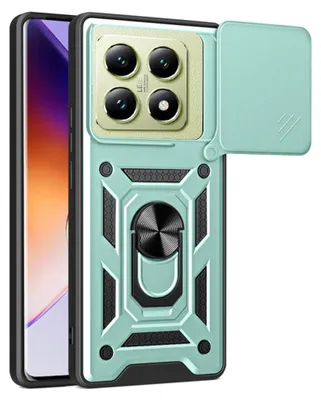 Obrázok produktu pre Techsuit CamShield Series puzdro pre Xiaomi 14T – zelené (Green)