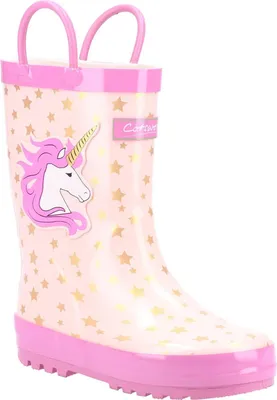 Produktbild von Cotswold - Kinder Gummistiefel "Puddle", Einhorn FS8529 (29,5 EU) (Pink)