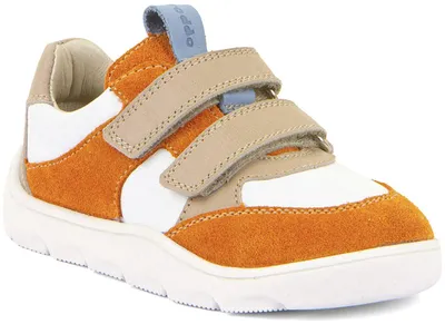 Produktbild von Froddo Zeru Spring Barefoot White/Orange Größe EU 23