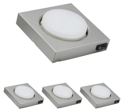 Zdjęcie produktu dla Mili 3er Set Eclairage à Assembler 7W GX53 4000K Lumière Jour 230V 520 Lumen Fer