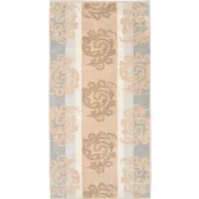 Zdjęcie produktu dla Cawö - Ręcznik prysznicowy frotte z żakardowym wzorem w różnych kolorach (80x150 cm) (1057), kolor:Kiwi (45), rozmiar:3 ręczniki (50x100 cm)
