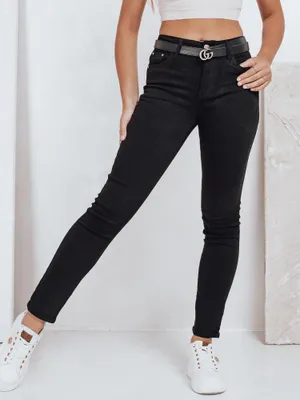 Image de Pantalon en jean pour femmes CHESTE noir s28