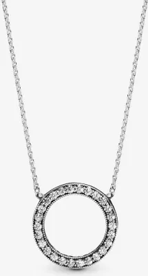 Produktbild von Pandora Funkelnder Kreis Halskette 590514CZ-45 Damenhalskette