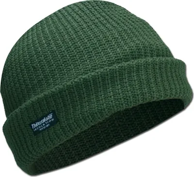 Image de Casquette à roulettes avec doublure thermique olive