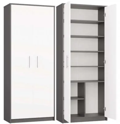 Immagine prodotto di Scaffale per ufficio RAINER - antracite / bianco
