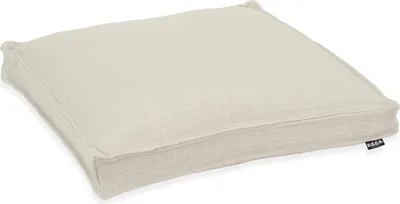 Produktbild von H.O.C.K. - AGORA Romy Outdoor Sitzkissen 50x50x5cm creme mit Biese kleingemustert col. 20084