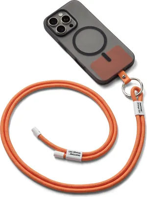 Obrázok produktu pre Nastaviteľný remienok na telefón Pantone, kľúč PRIDE, farba: oranžová 021C