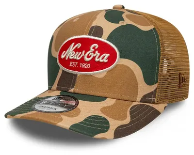 Obrázek produktu pro Kšiltovka New Era 9FIFTY Trucker s nášivkou, kamuflážová, béžová, velikosti L/XL