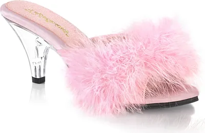 Produktbild von BELLE-301F Damen Slipper von Fabulicious, Rosa  , EU 41, US 11