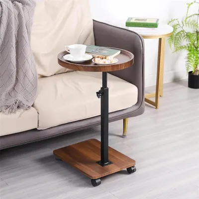 Produktbild von Beistelltisch Höhenverstellbar 17-31'' Couch Beistelltisch für Laptops Sofa