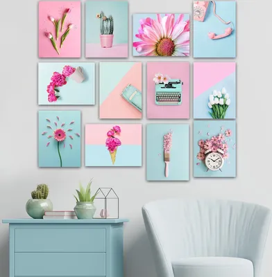 Produktbild von Wallity, 12MDF32YS, Bilder, Mehrfarbig, MDF, 20 x 15 cm