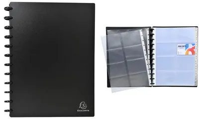 Image de Exacompta 75251E 10 pochettes de rechange pour protège-cartes DIN A4 translucides