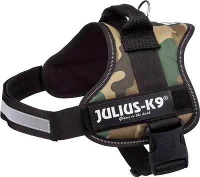 Productafbeelding van Trixie Julius-K9 Powerharnas, maat 2/L–XL: 71–96 cm, camouflageprint