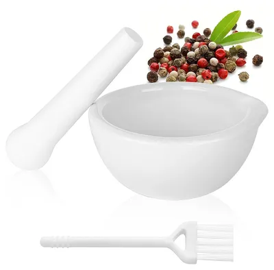 Produktbild von Mörser mit Stößel 60 ml, Keramik, für Küche