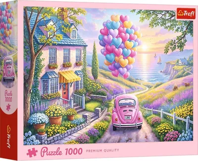 Produktbild von TREFL PUZZLE 1000 Romantische Fahrt 10971