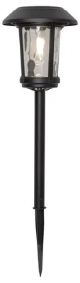 Image de Lampe d'entrée solaire Star LED 'Florian', alu, noir,