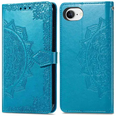 Immagine prodotto di imoshion Custodia a libro Mandala iPhone 16e - Turchese