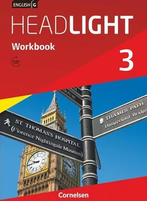 Obrázok produktu pre English G Headlight 03: 7. Schuljahr. Workbook mit Audios online. Allgemeine Ausgabe