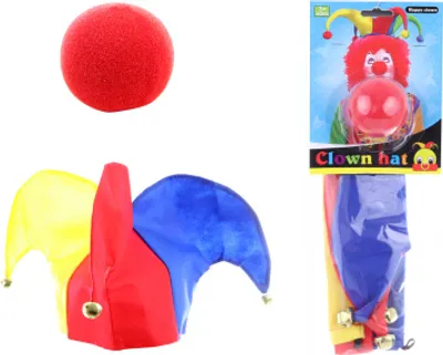 Obrázek produktu pro Klaunův nos a čepice