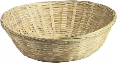 Produktbild von Korbschale Bambussplitt, rund, Höhe: 80 mm, ø: 230 mm