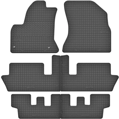 Obrázok produktu pre Gumové rohože do auta Sada gumových rohoží pre Citroen C4 Picasso I (7 osôb)