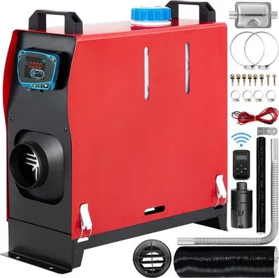 Productafbeelding van VEVO 12V Standkachel Diesel, 8KW diesel luchtverwarmer, 0,18-0,48 L. Standkachel, luchtverwarmer, dieselverwarmer voor auto, camper, boten, vrachtwagens, campers, bussen