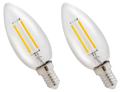 Produktbild von Spectrum E14 LED Lampe 1W 120lm 4000K Neutralweiß 230V 2 Stück