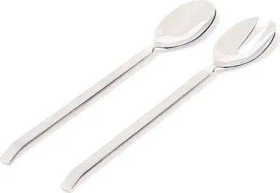 Obrázok produktu pre Alessi Dry – príbory na šalát, 2-dielna sada, nerezová oceľ