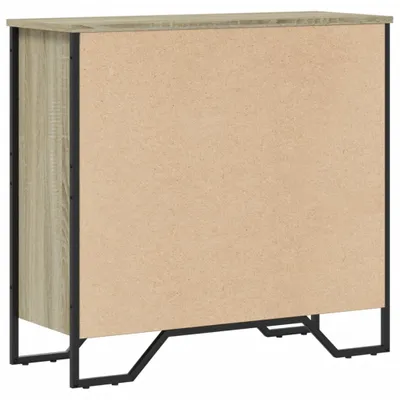Produktbild von （Robust Möbel）Bücherregal - Bücherschrank/Standregal Langlebiges -  Sonoma-Eiche 80x31x74,5cm Holzwerkstoff - Bücherregale DEMöbel369428