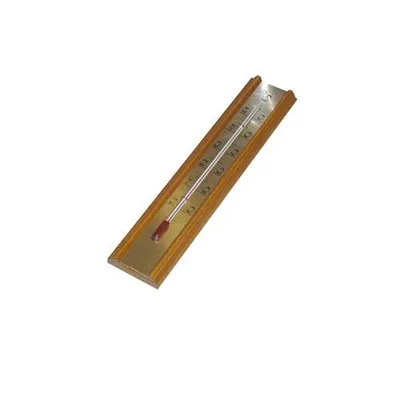Obrázek produktu pro teploměr pokojový 20cm dřev.+ kov.12.1016