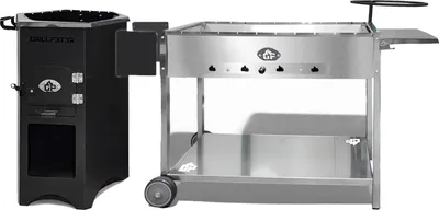 Produktbild von Grillstation Batyr Feuertonne mit Mangal und Zubehör